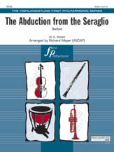The Abduction from the Seraglio Orchestra sheet music cover Thumbnail
